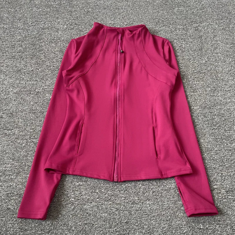Premium Yoga-Sport Jacke für Damen Eng anliegend und flexibel