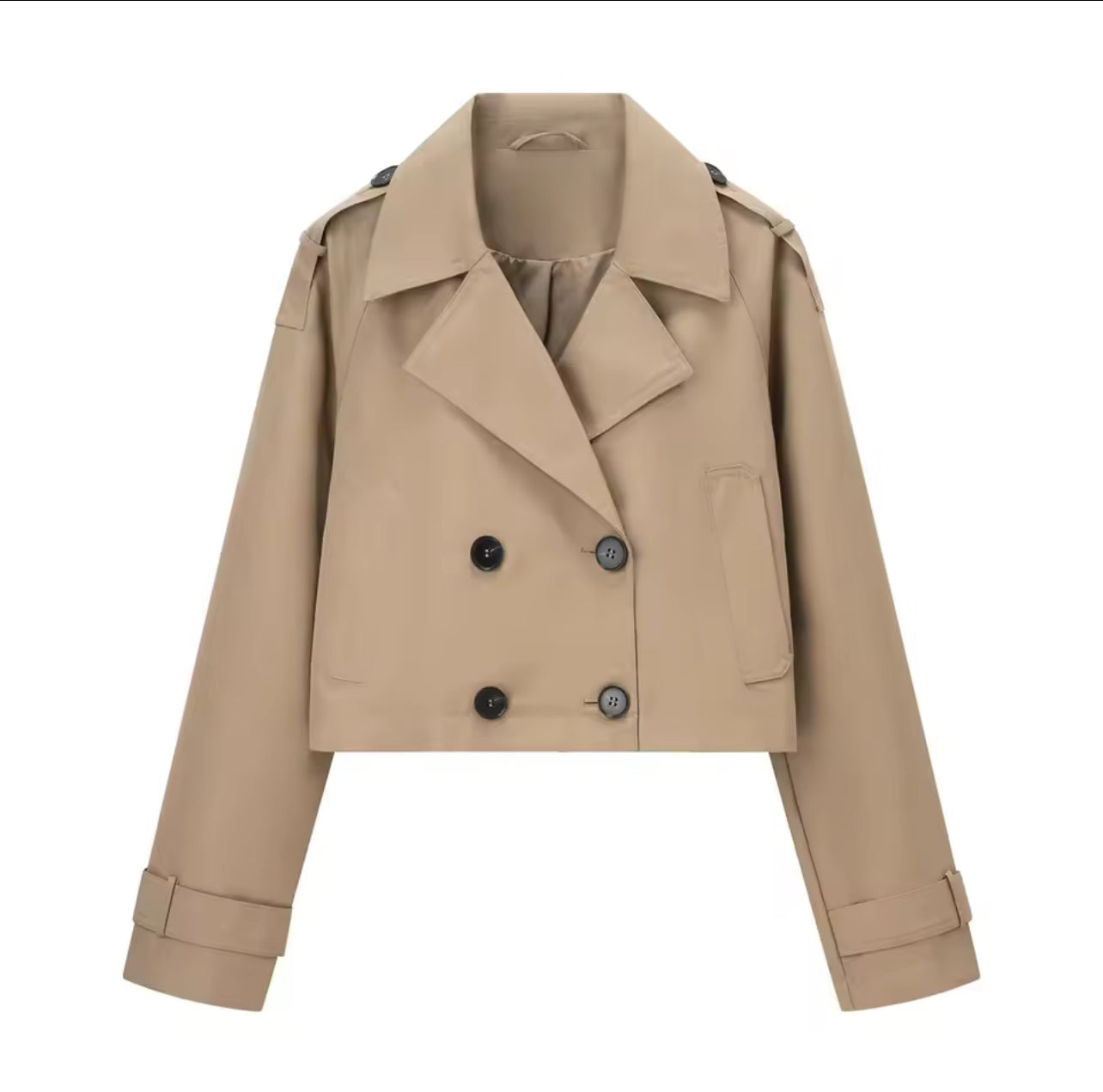 Braun/ khaki Trench Coat Damen