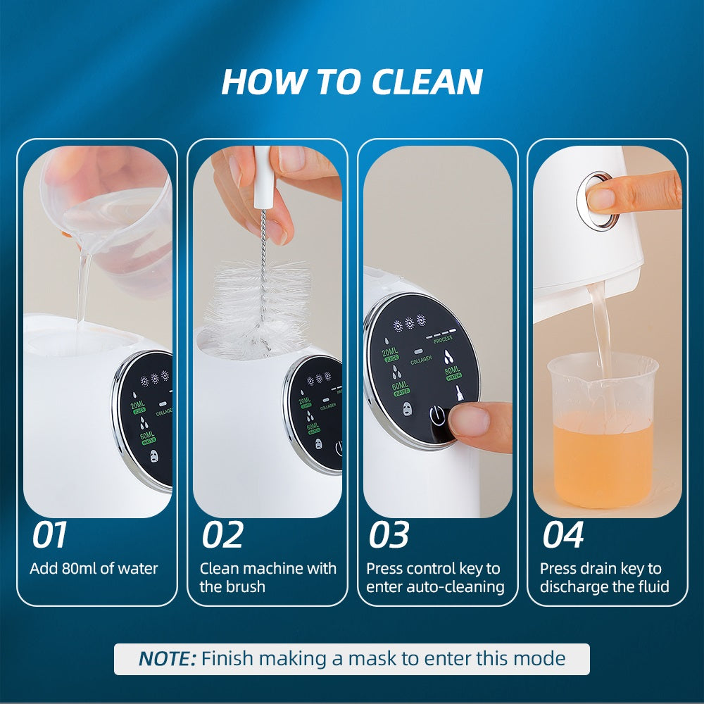 Gesichtsmasken Maschine Deine persönliche Maske, so rein wie die Natur