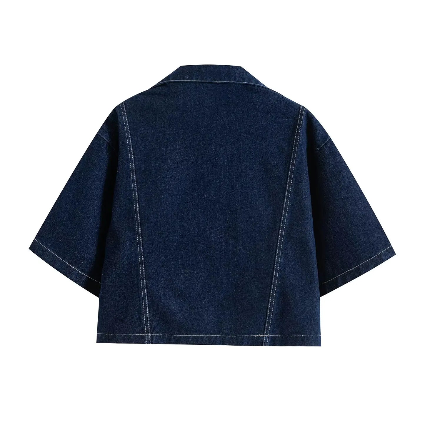 Sommer Damen Casual Sets Mode Mini Röcke Shorts Sets Denim Kurzes Hemd Top