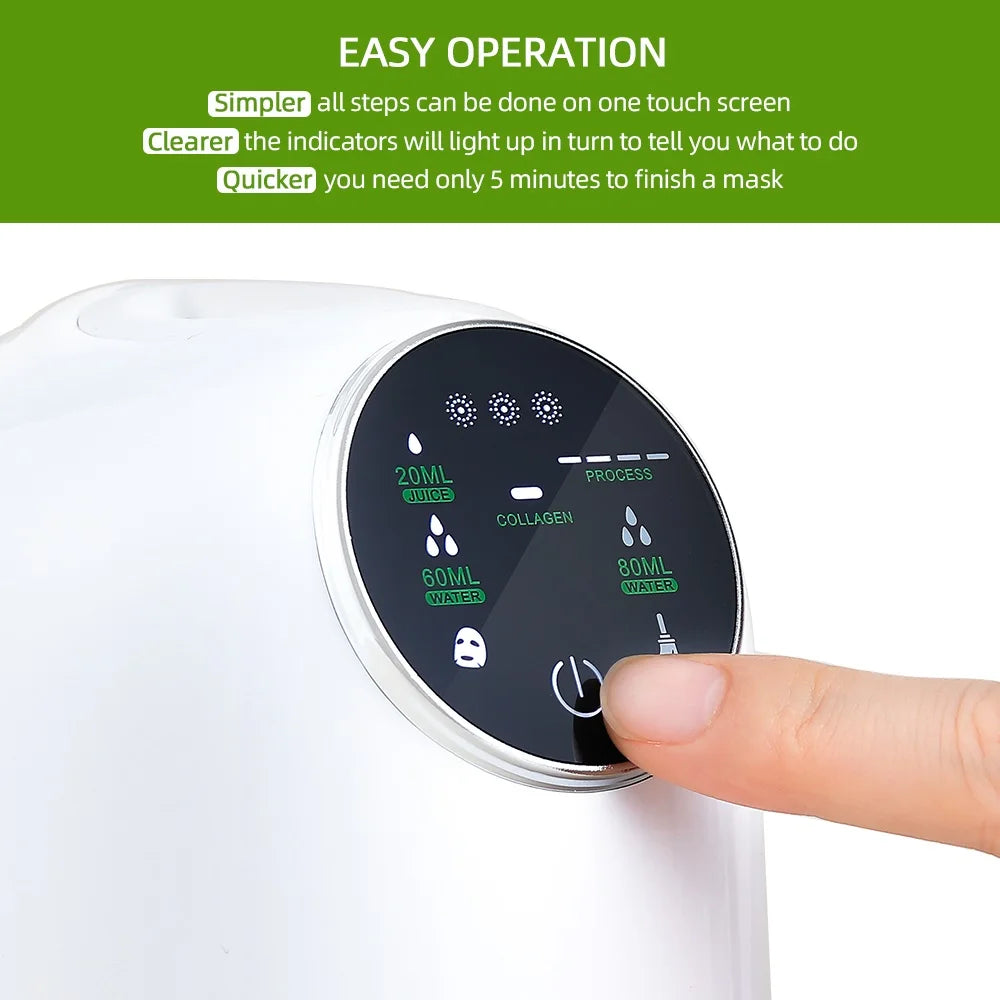 Gesichtsmasken Maschine Deine persönliche Maske, so rein wie die Natur