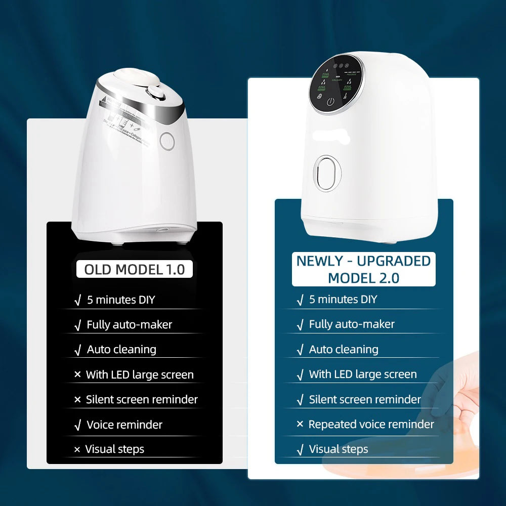 Gesichtsmasken Maschine Deine persönliche Maske, so rein wie die Natur