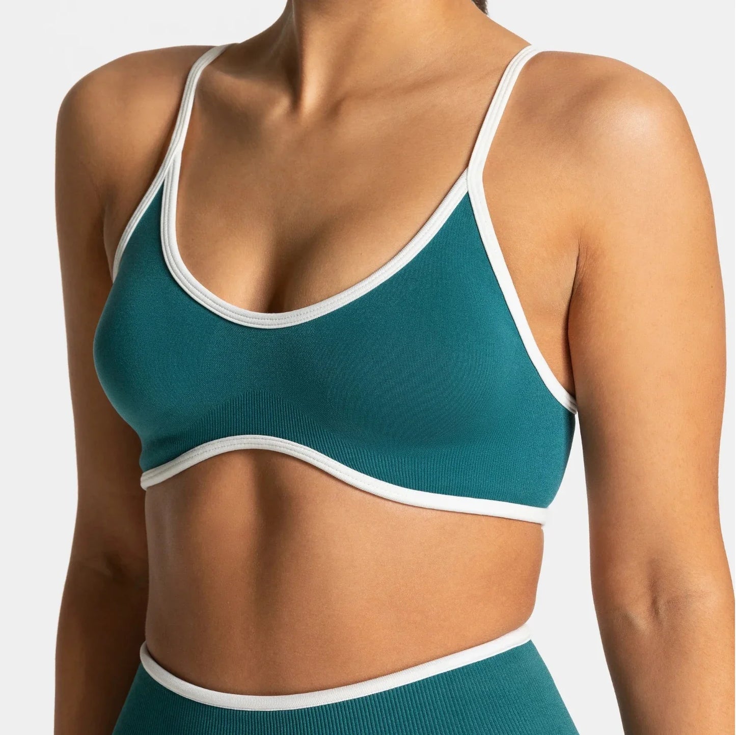 Summer Women's Solid Color Gym Fitness Top