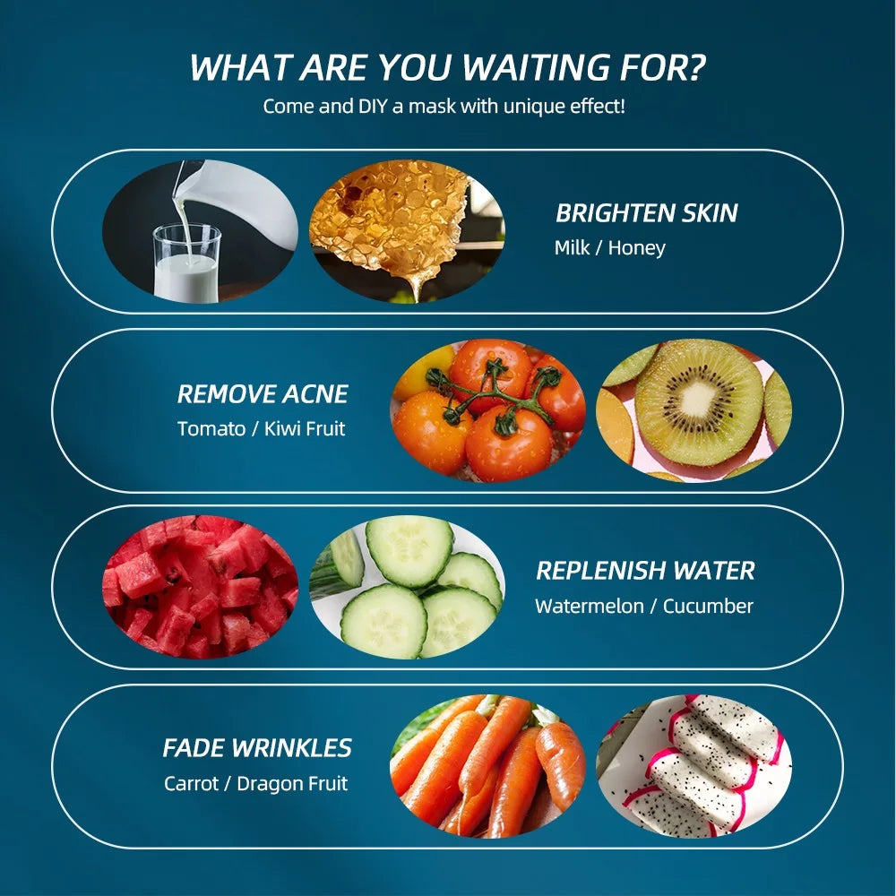 Gesichtsmasken Maschine Deine persönliche Maske, so rein wie die Natur