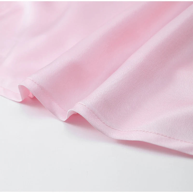 Leuchtendes Satin Sunset-Dress