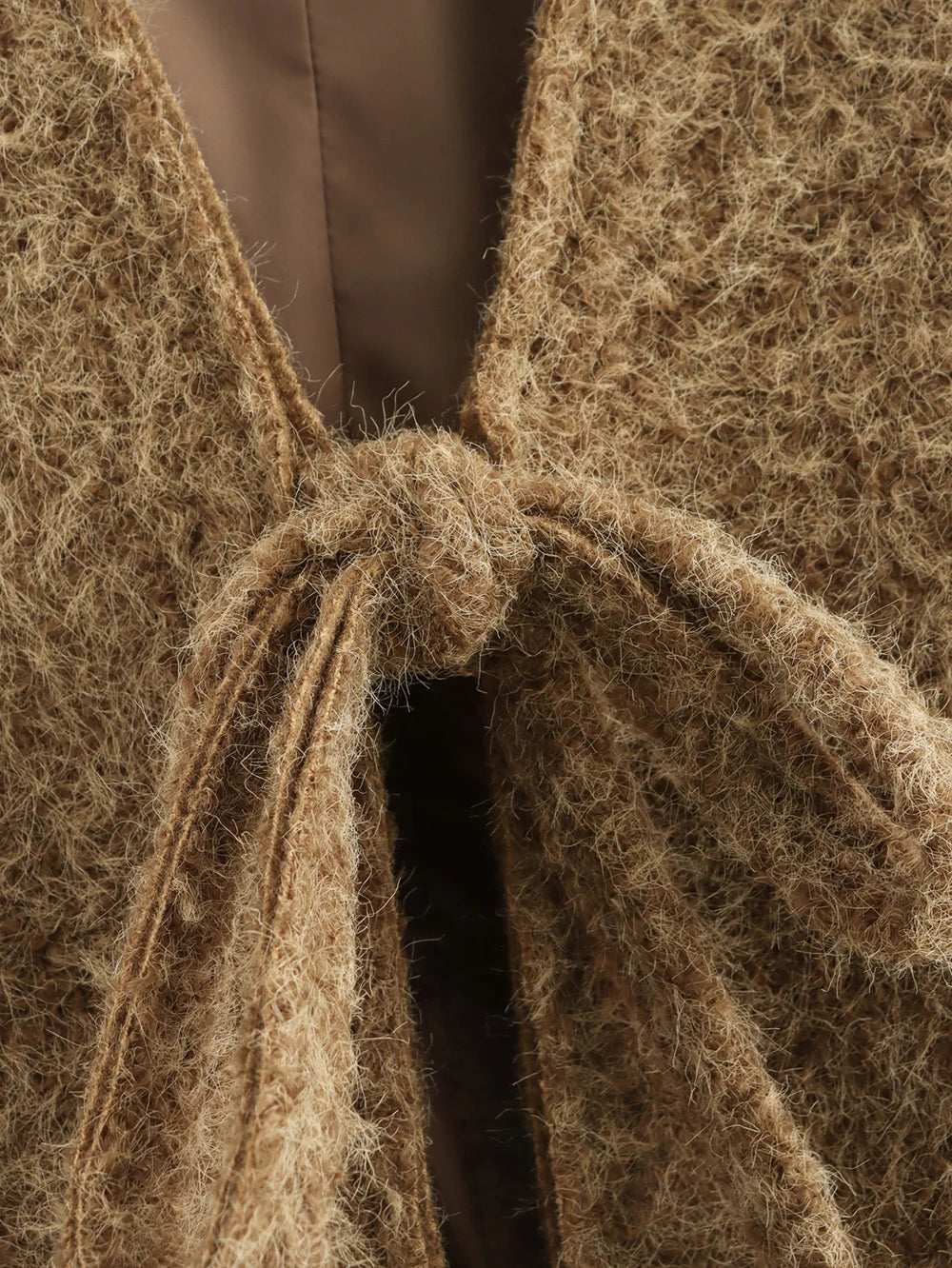 Gemütliche Jacke mit schleifen Details