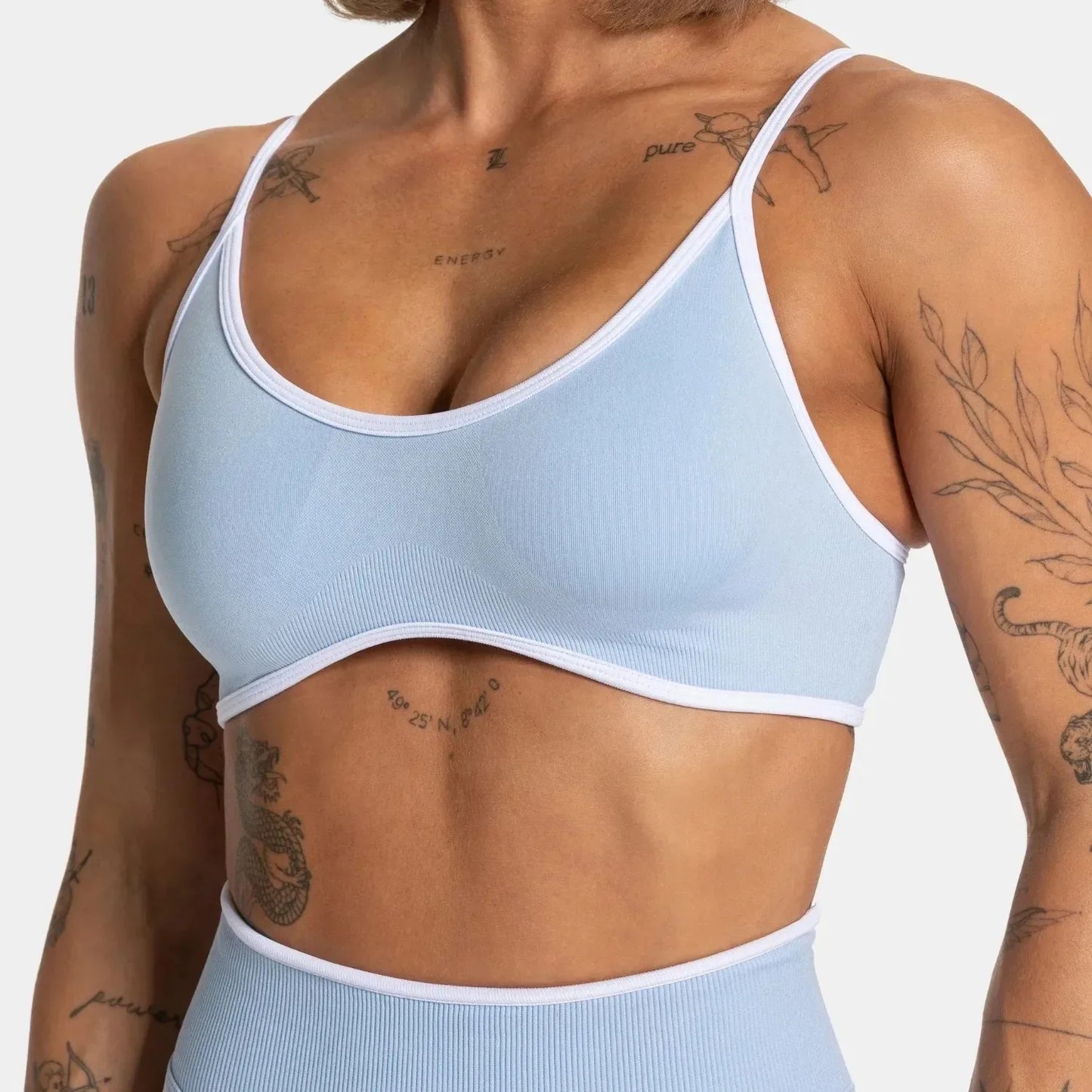 Summer Women's Solid Color Gym Fitness Top