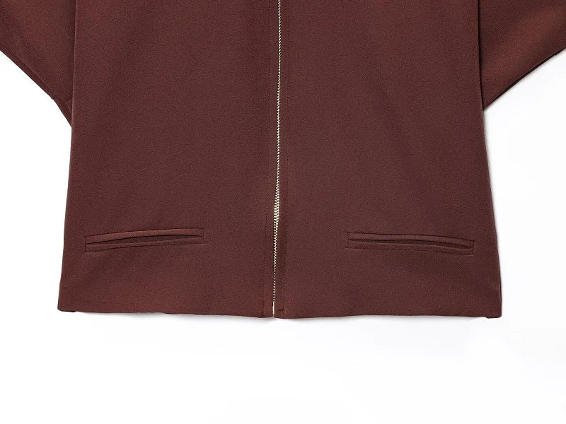 Schlichte Jacke mit Reißverschluss und verschiedenen Farben