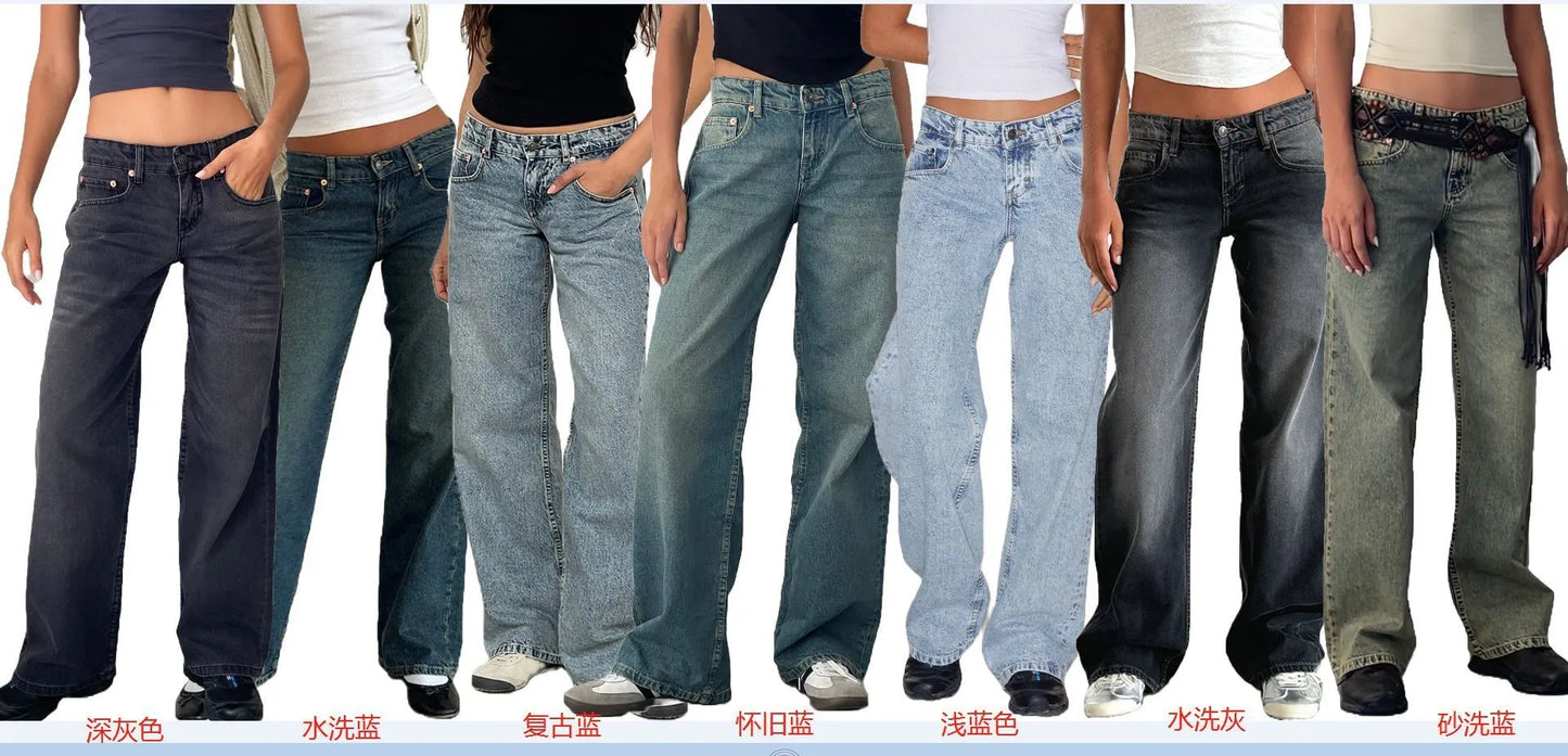High-Rise Baggy Jeans