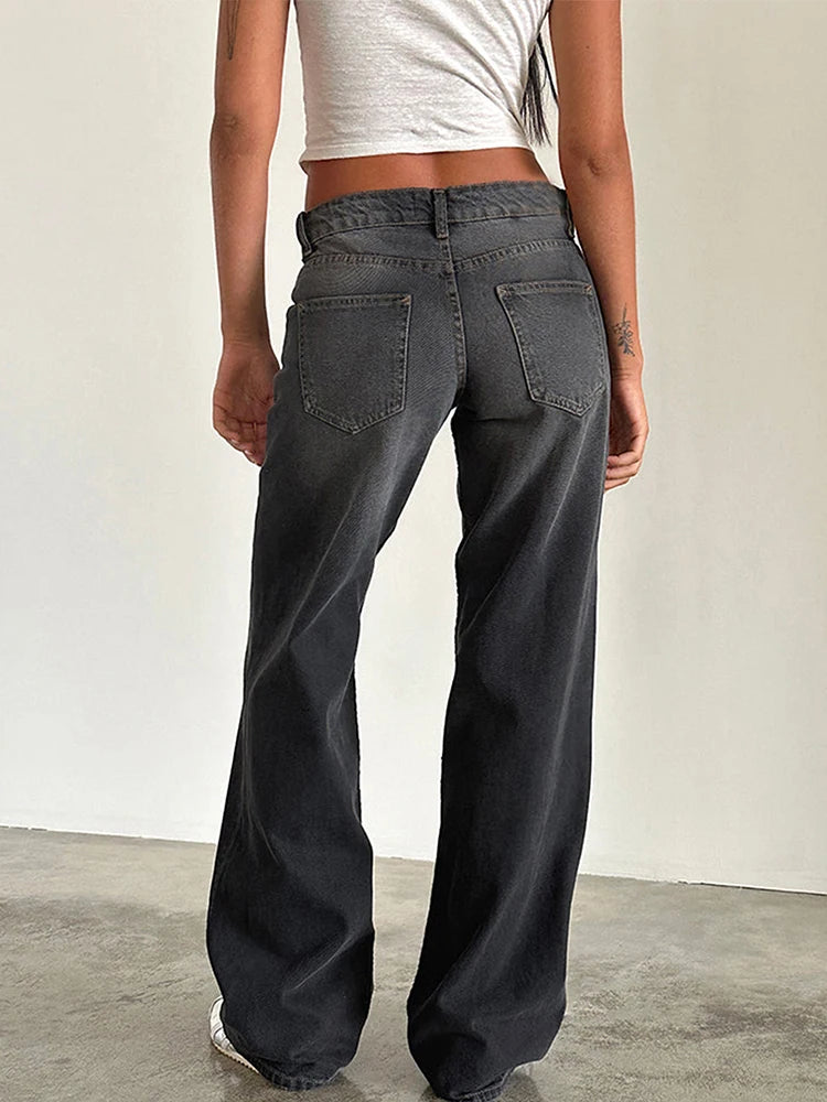 High-Rise Baggy Jeans